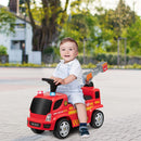 Camion Pompieri Cavalcabile per Bambini Sparabolle Rosso-7