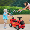 Camion Pompieri Cavalcabile per Bambini Sparabolle Rosso-8