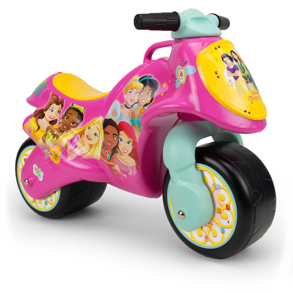 sconto Moto Cavalcabile per Bambini 69x28x49 cm Primi Passi Neox Disney Princess