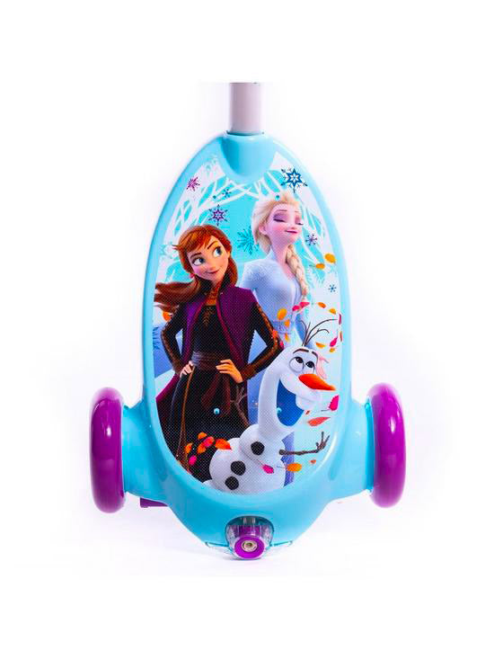 Monopattino Elettrico 3 Ruote per Bambini Sparabolle con Licenza Disney Frozen -4
