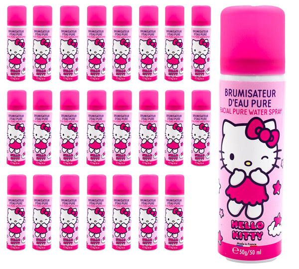 Set 24 Bombolette Nebulizzatore di Acqua per Bambini 50 ml Hello Kitty sconto