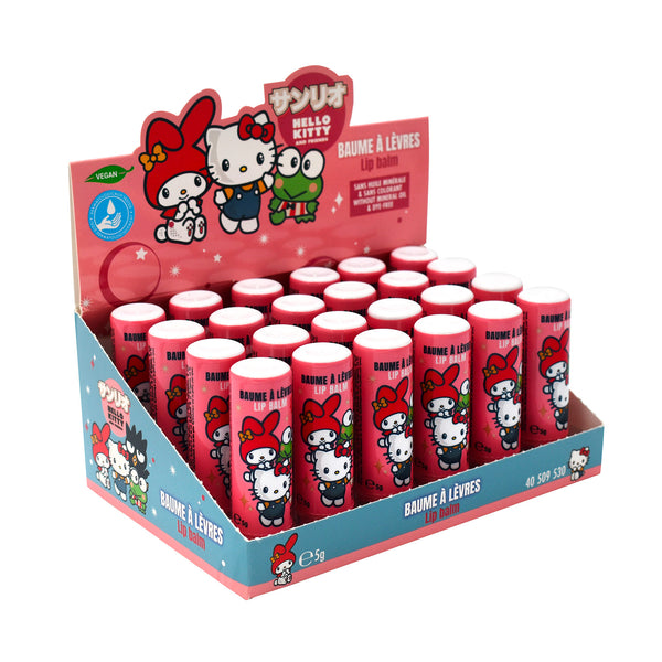 Set 24 Burro Cacao Hello Kitty per Bambini da 5 gr Gusto Fragola acquista