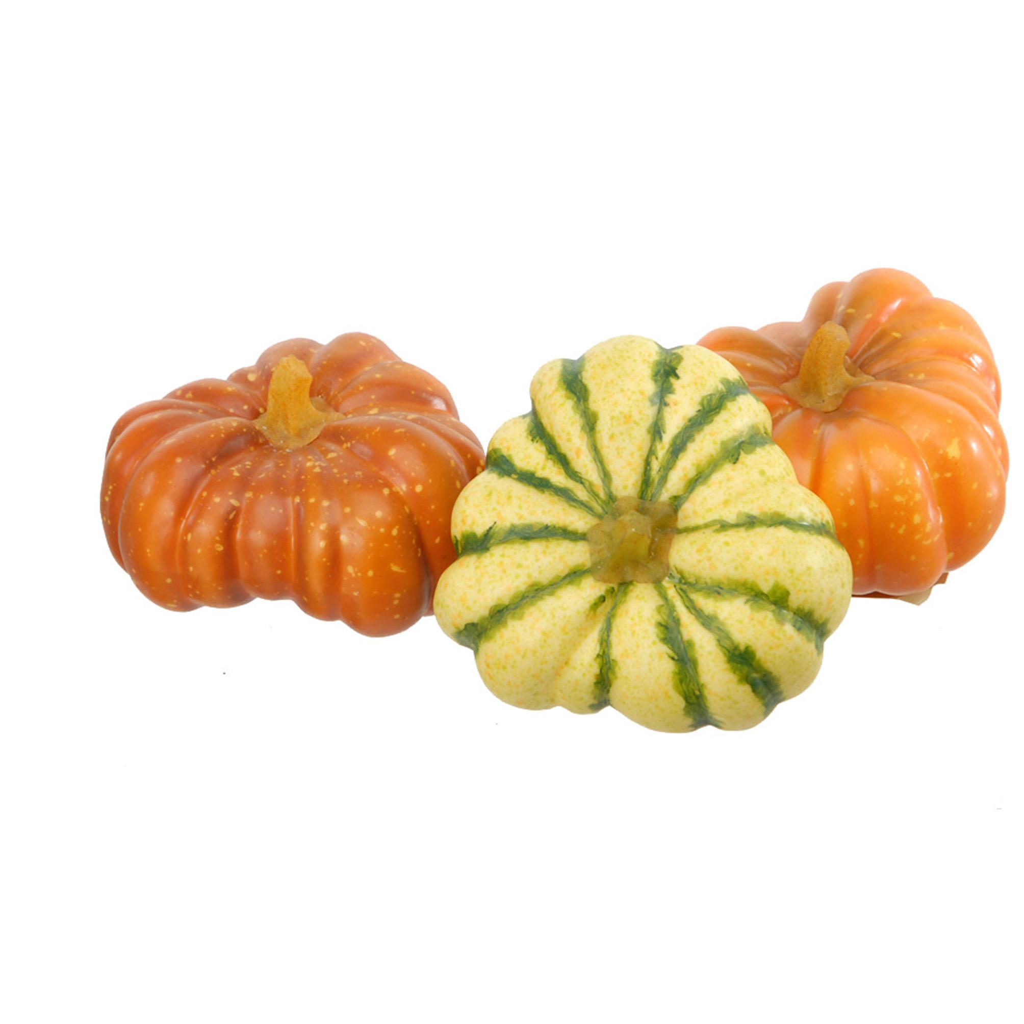 Zucca Artificiale Dorata Detene: Decorazione Autunnale Elegante