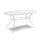 Tavolo da Giardino 160x90xh72 cm in Metallo New Old Bianco