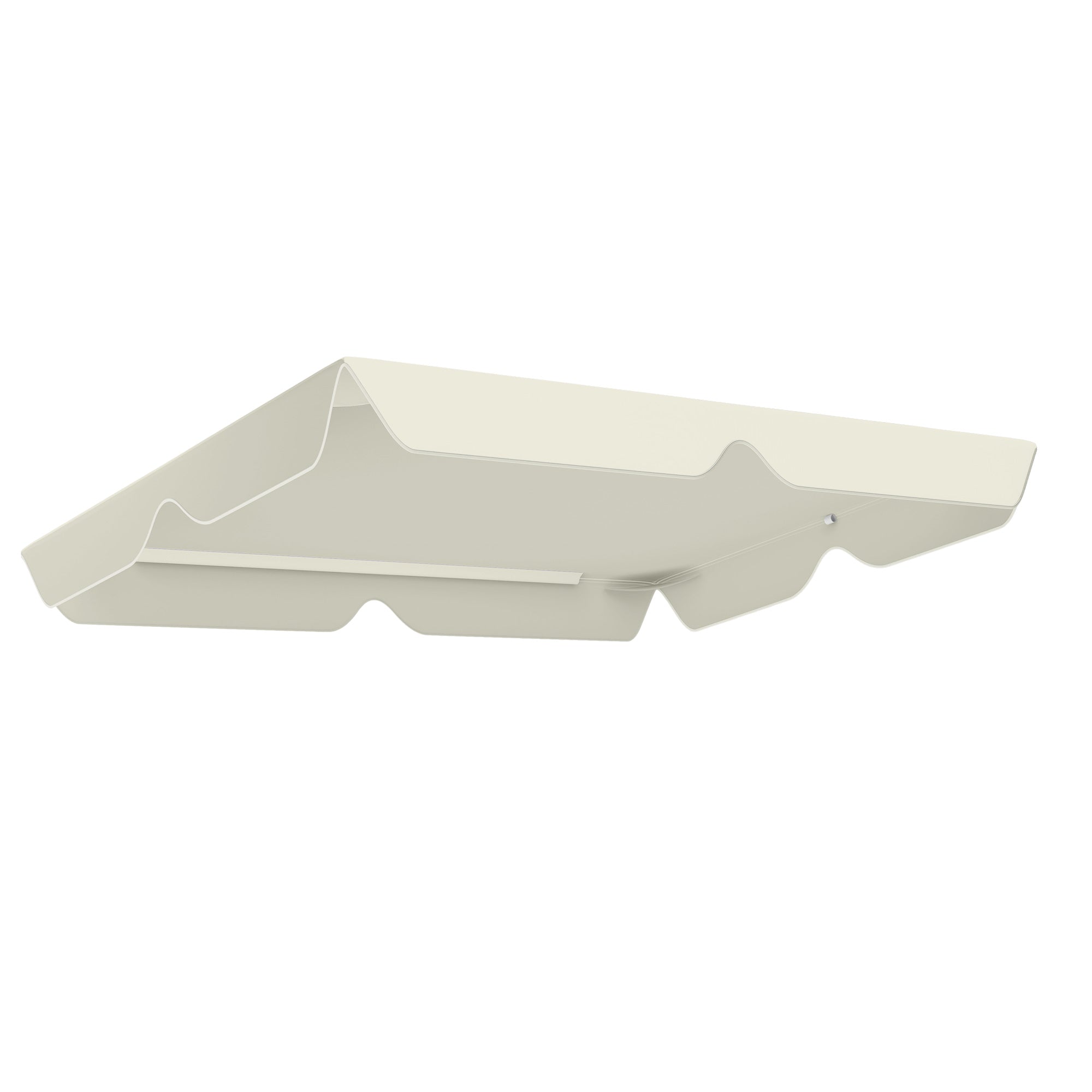 Telo Di Ricambio Per Dondolo Hollywood 210x145 Cm, Impermeabile E Anti-UV, Tessuto Oxford 600D, Adatto A Altalene 2-3 Posti – Verde, Antracite O Beige