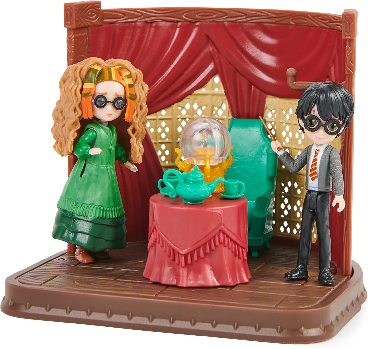 Wizarding World Harry Potter Magical Minis – Aula Di Divinazione Con 2 Personaggi (7,6 Cm) E 6 Accessori, Giocattolo Per Bambini Dai 6 Anni - 5