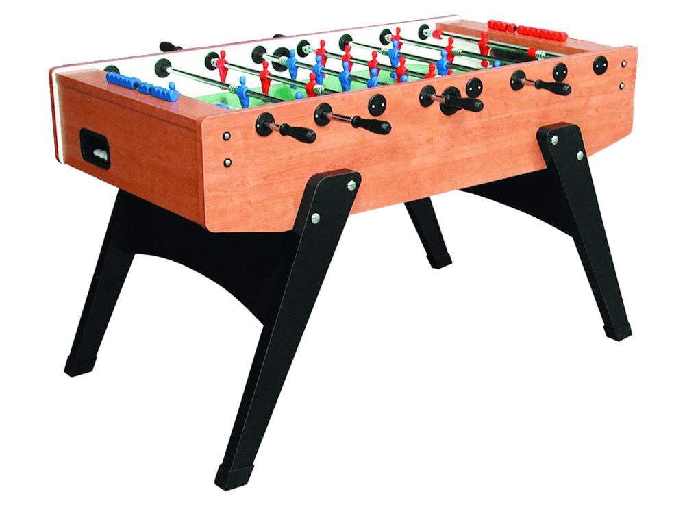 GARLANDO F-ZERO Calcio Balilla con Aste Uscenti ROVERE GRIGIO cod