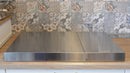 Copri Fornelli da Cucina 56,5x30x7,5 cm in Ferro Lisa Luxury Plan Plus Nero