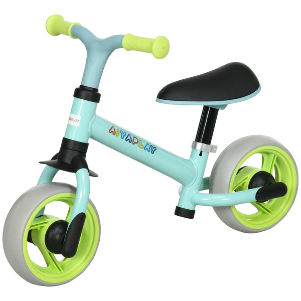 Bicicletta Pedagogica per Bambini Senza Pedali 66,5x34x47 cm in Acciaio PP PU e TPR Turchese acquista