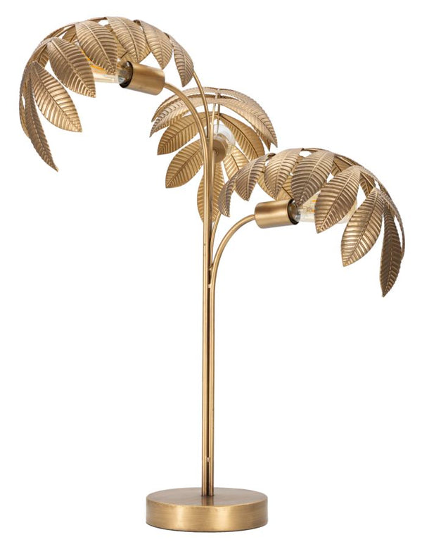 prezzo Lampada da Tavolo Leaf 57x81x57 cm in Ferro Oro