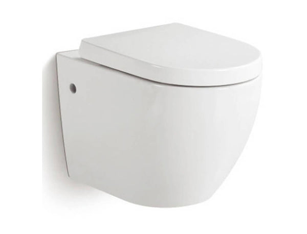 WC Sospeso in Ceramica 36x55x33 Cm Vorich Vortix Bianco sconto