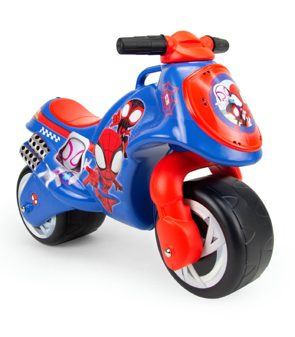 sconto Moto Cavalcabile per Bambini 69x28x49 cm Primi Passi Neox Marvel Spider-Man
