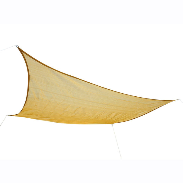 prezzo Tenda Vela da Giardino Triangolare 3x4m in HDPE Sabbia
