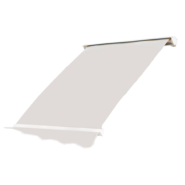 online Tenda da Sole Avvolgibile a Parete a Caduta 70x120 cm in Alluminio Beige