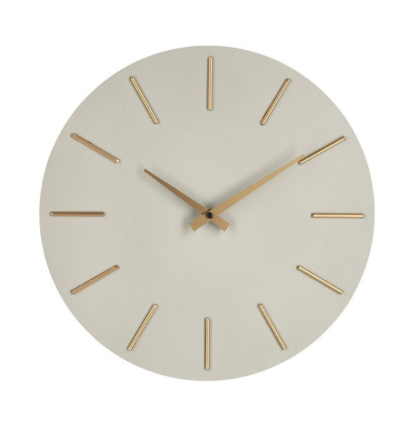 Orologio da Parete  Ø40x5 cm in Legno TimeLine Tortora prezzo