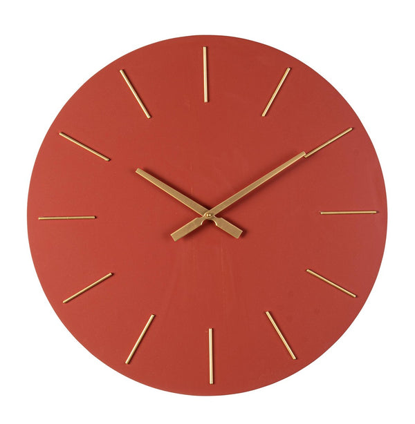 Orologio da Parete  Ø60x5 cm in Legno TimeLine Mattone acquista