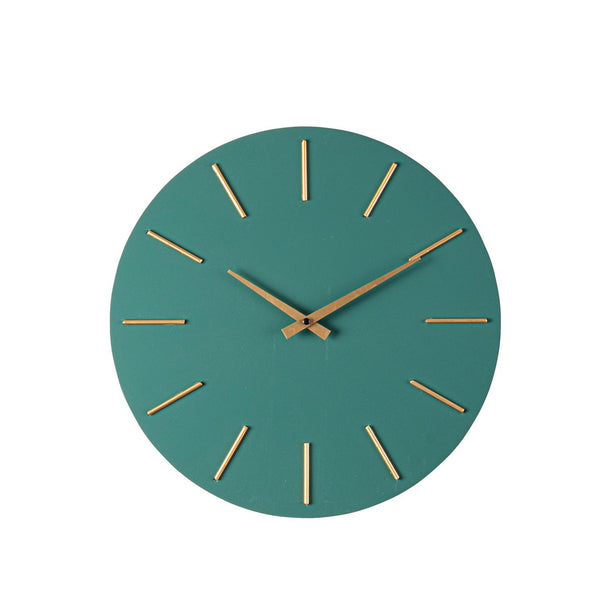 Orologio da Parete  Ø40x5 cm in Legno TimeLine Verde acquista