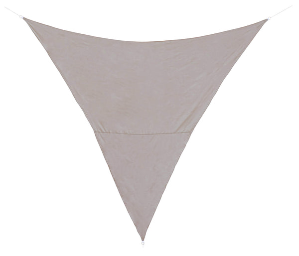 Tenda Vela Ombreggiante Triangolare 3,6x3,6x3,6m in Poliestere Tortora online