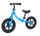 Bicicletta Pedagogica per Bambino 78x40x60 cm Senza Pedali Balance Azzurra