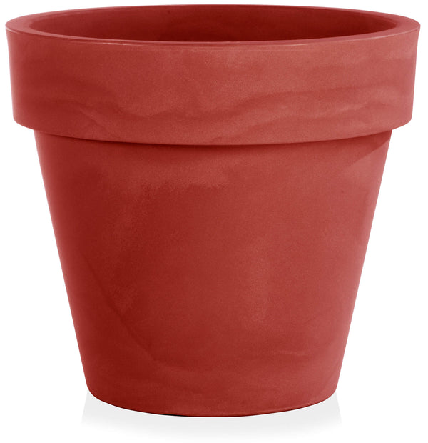 acquista Vaso in Polietilene Tulli Vaso Standard One Essential Rosso Cardinale Varie Misure