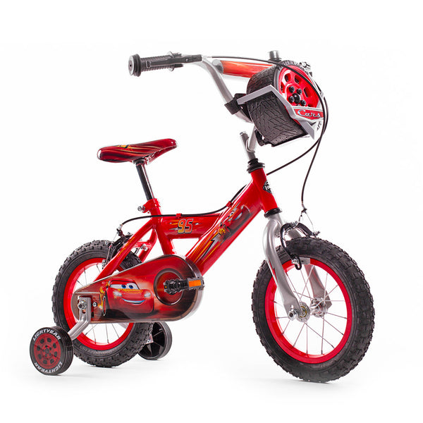 Bicicletta per Bambino 12” 2 Freni con Licenza Disney Cars Rosso online
