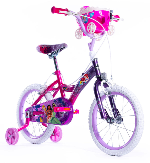 sconto Bicicletta per Bambina 16” 2 Freni con Licenza Disney Princess Rosa