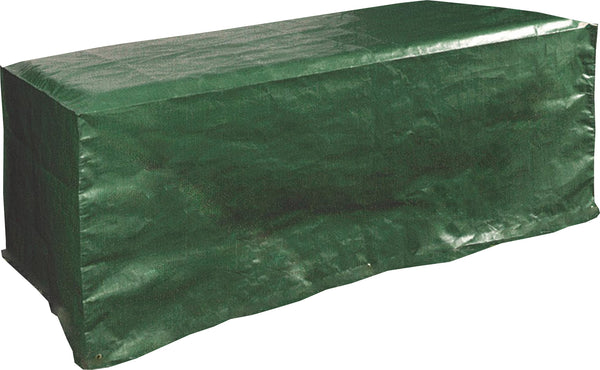 Telo Impermeabile 150x100x70cm in Poliestere per Tavoli Rettangolari da Giardino Bauer Verde acquista