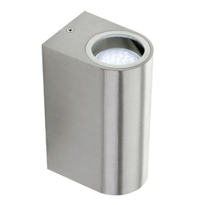 Applique da Esterno 2 Luci Gu10 in Alluminio Sovil Acciaio online