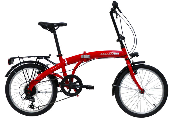 prezzo Bicicletta Folding Pieghevole 20” 7V in Acciaio Rossa