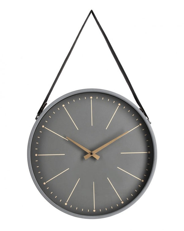 Orologio da Muro 40x6x66 cm Timeline in Legno Grigio acquista