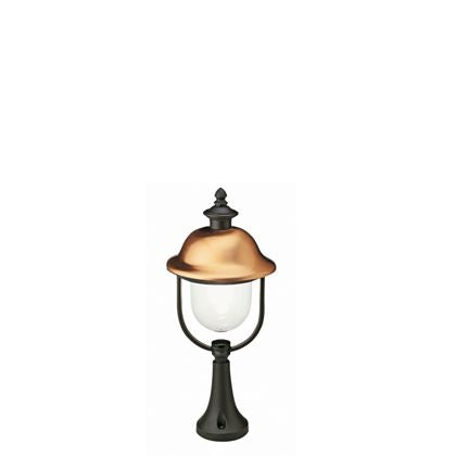 Lampada Palo Paletto da Cancello Color Grigio e Rame Linea Rustica  Sovil acquista