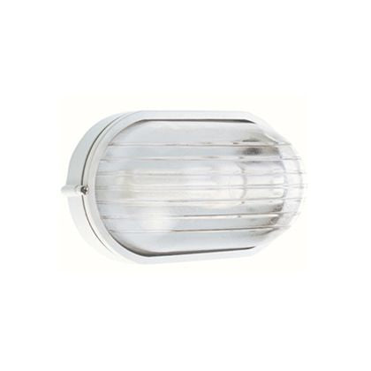 online Lampada Plafoniera Ovale Piccola Colore Bianco per Esterno Linea Industriale Sovil