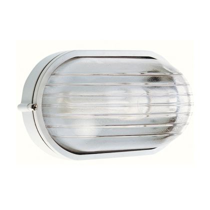 Lampada Plafoniera Ovale Grande Colore Bianco per Esterno Linea Industriale Sovil online