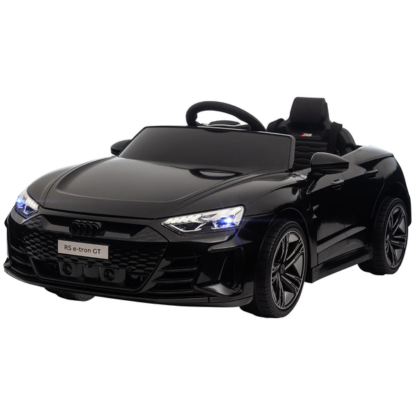 Macchina Elettrica per Bambini 12V con Licenza Audi E-Tron GT Nera acquista