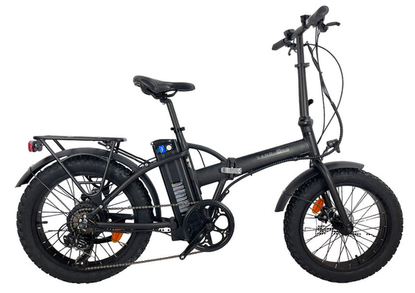 sconto Fat-Bike Bicicletta Elettrica Pieghevole 36V a Pedalata Assistita 20" 250W Sand 400 Nera