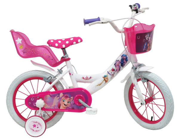 sconto Bicicletta per Bambina 14" 2 Freni  My Little Pony Bianca