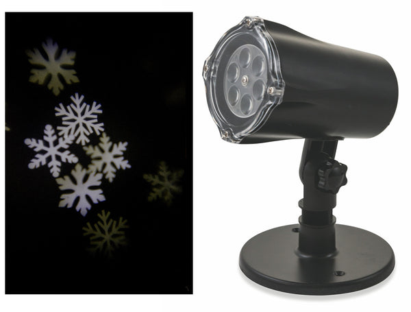 prezzo Proiettore Laser a Led Neve e Babbo Natale Luci Natalizie da Interno e Esterno Soriani Snowflake