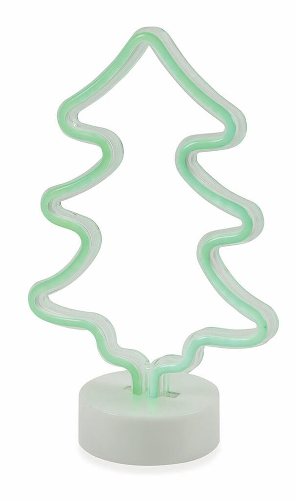 acquista Albero di Natale Luminoso Neon a Led H29,5 cm Soriani Verde