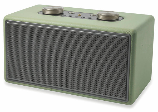 acquista Altoparlante Speaker 80W Wireless con Radio in Similpelle Kooper Twist Verde