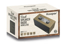 Altoparlante Speaker 80W Wireless con Radio Effetto Legno Kooper Rock Marrone-10