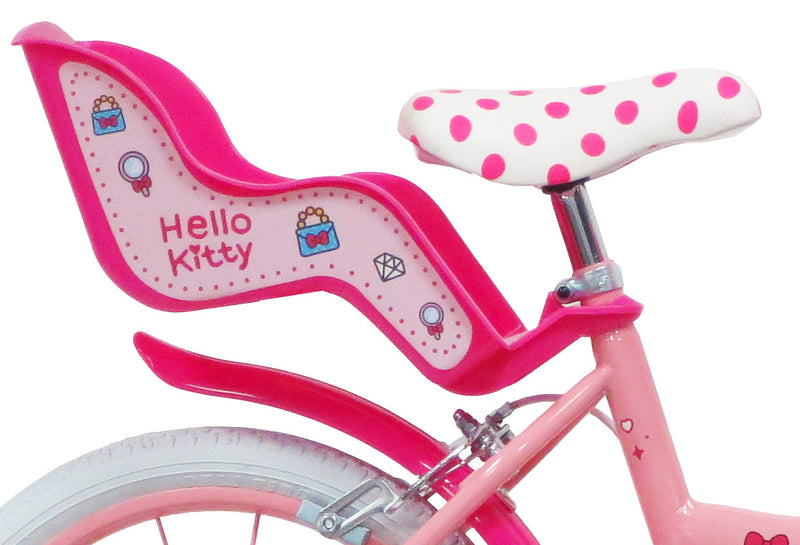 Bicicletta per Bambina 16" 2 Freni  Hello kitty Rosa-5