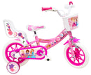 Bicicletta per Bambina 12” 1 Freno Gomme in EVA Flowers Rosa-1