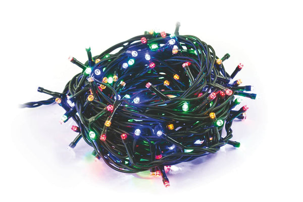 prezzo Luci di Natale 100 LED 3,96m Multicolor da Esterno-Interno Soriani