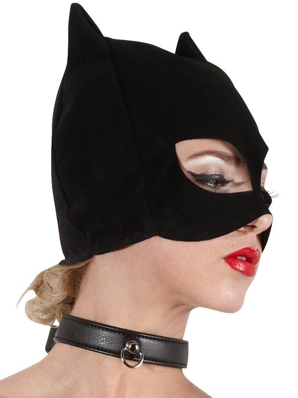 Maschera da Gatta - Catwoman Nero prezzo