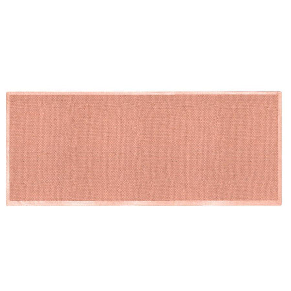 online Tappeto Bagno Design Trama Semplice 50x150 cm in Cotone Rosa