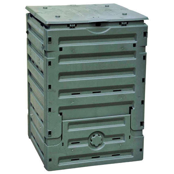 prezzo Compostiera da Giardino 300L 60x60xH90cm Rama Eco-Master Verde