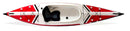 Kayak Gonfiabile Monoposto 385x80 cm con Pagaia Zaino e Accessori Jbay.Zone V-Shape Mono-3