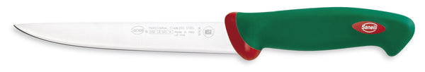 Coltello per Filettare Pesce Professionale Lama 18 cm Manico Antiscivolo Verde Sanelli Premana online