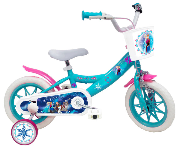 acquista Bicicletta per Bambina 12" 1 Freno Disney Frozen Azzurro