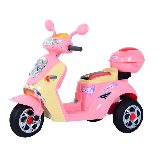 acquista Moto Elettrica per Bambini 6V Motorino Rosa